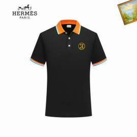 Picture of Hermes Polo Shirts Short _SKUHermesS-3XL25tx0427176